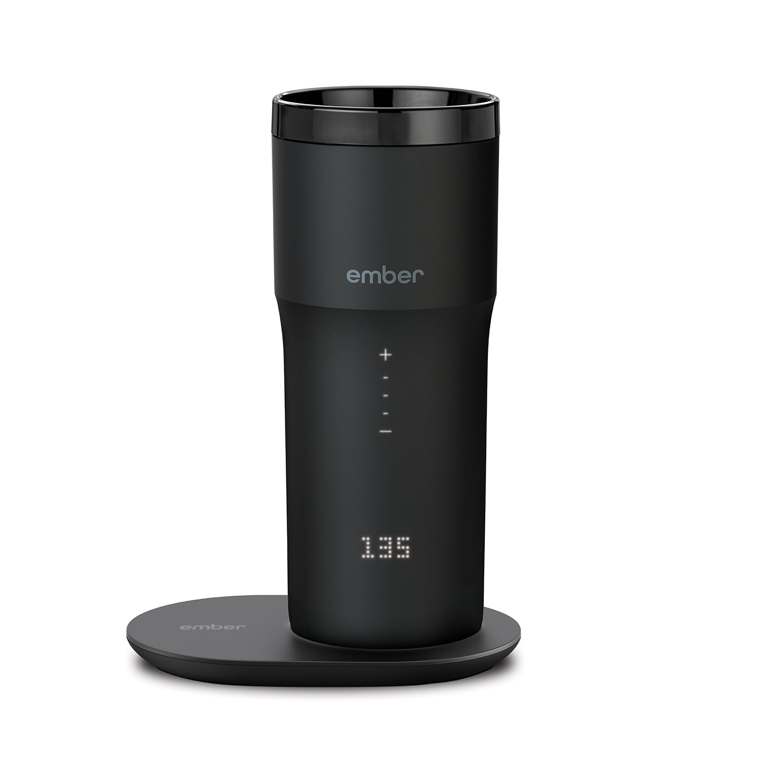 Ember Travel Mug 2+ 12oz Smart Temperature Control Coffee Thermos - Black | Perfect for Commuting, Office & Outdoor Adventures