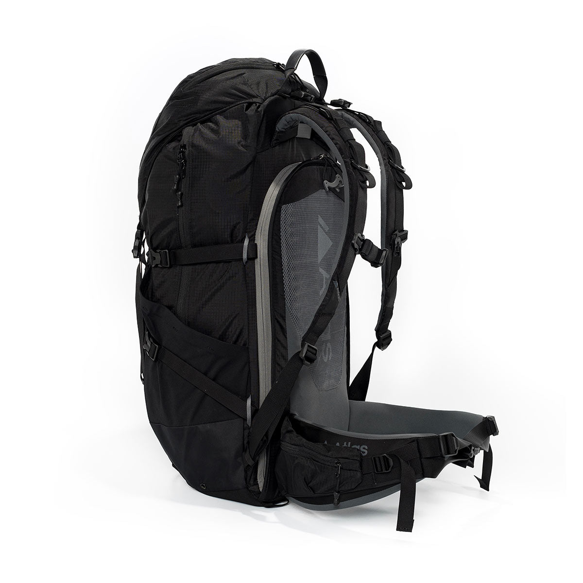Atlas Athlete Medium Backpack for Men & Women - Durable Waterproof Laptop Backpack with USB Charging Port - Perfect for Work, Travel, Gym & Outdoor Adventures (Black)