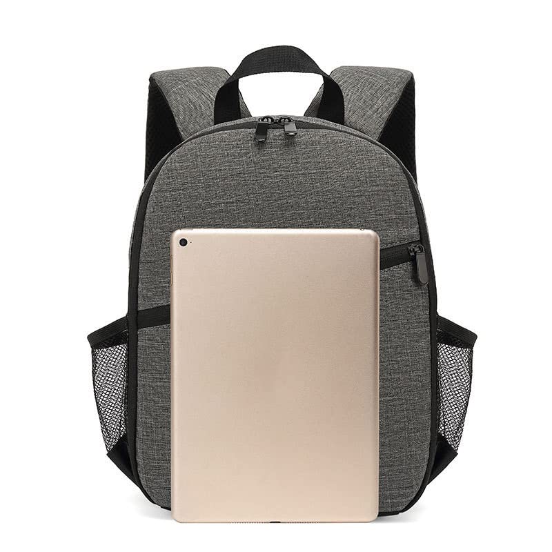 Waterproof Camera Backpack - Large Capacity DSLR Camera Bag for Men & Women (Grey) - Perfect for Travel, Hiking & Photography Enthusiasts