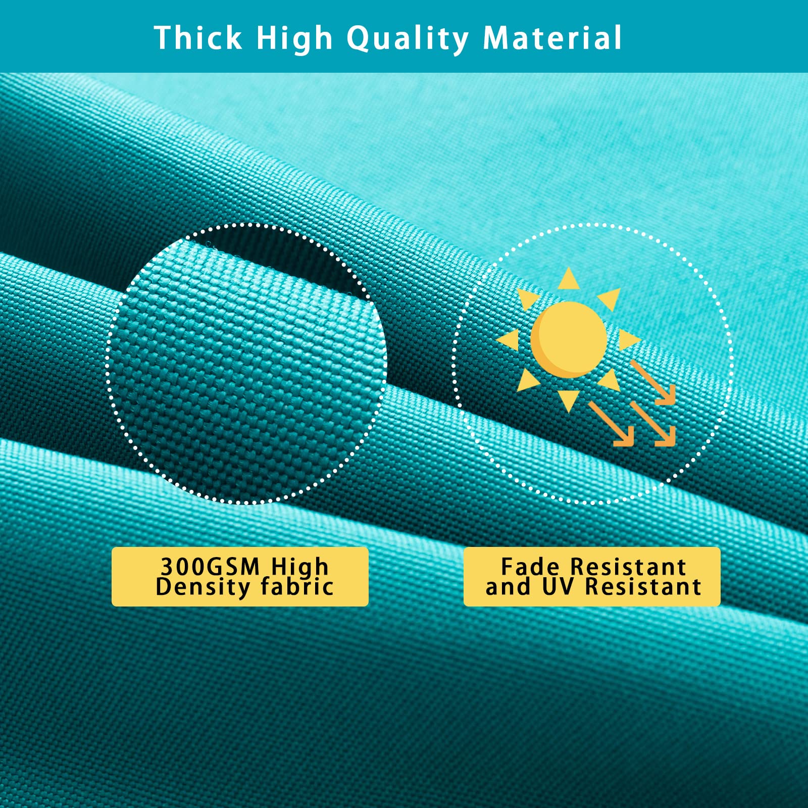 Waterproof Outdoor Chaise Lounge Cushion 72x21x3 Inches - Patio Furniture Cushion for Poolside, Lawn & Garden Relaxation | Durable & Weather-Resistant
