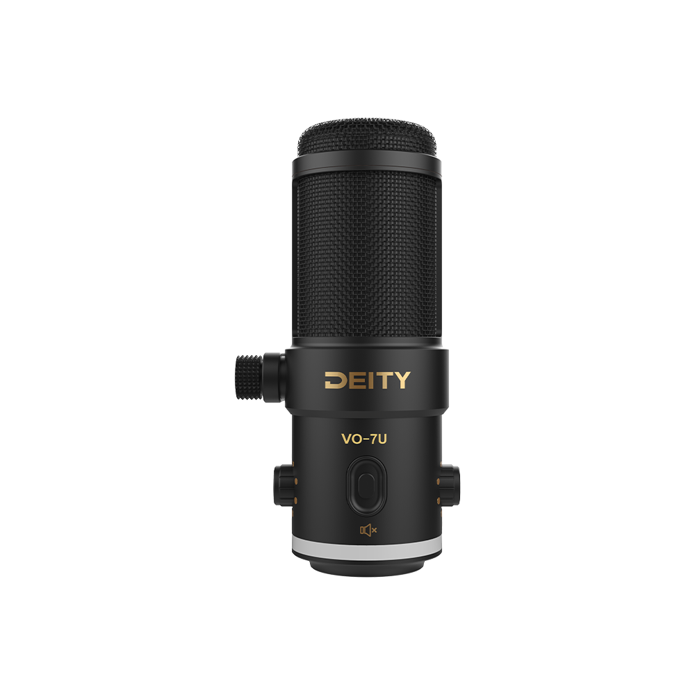 VO 7U Black Edition USB Microphone - Professional Studio Recording Mic for Podcasting, Streaming, Gaming & Voice Overs (Perfect for Home Studios, Content Creators & Musicians)