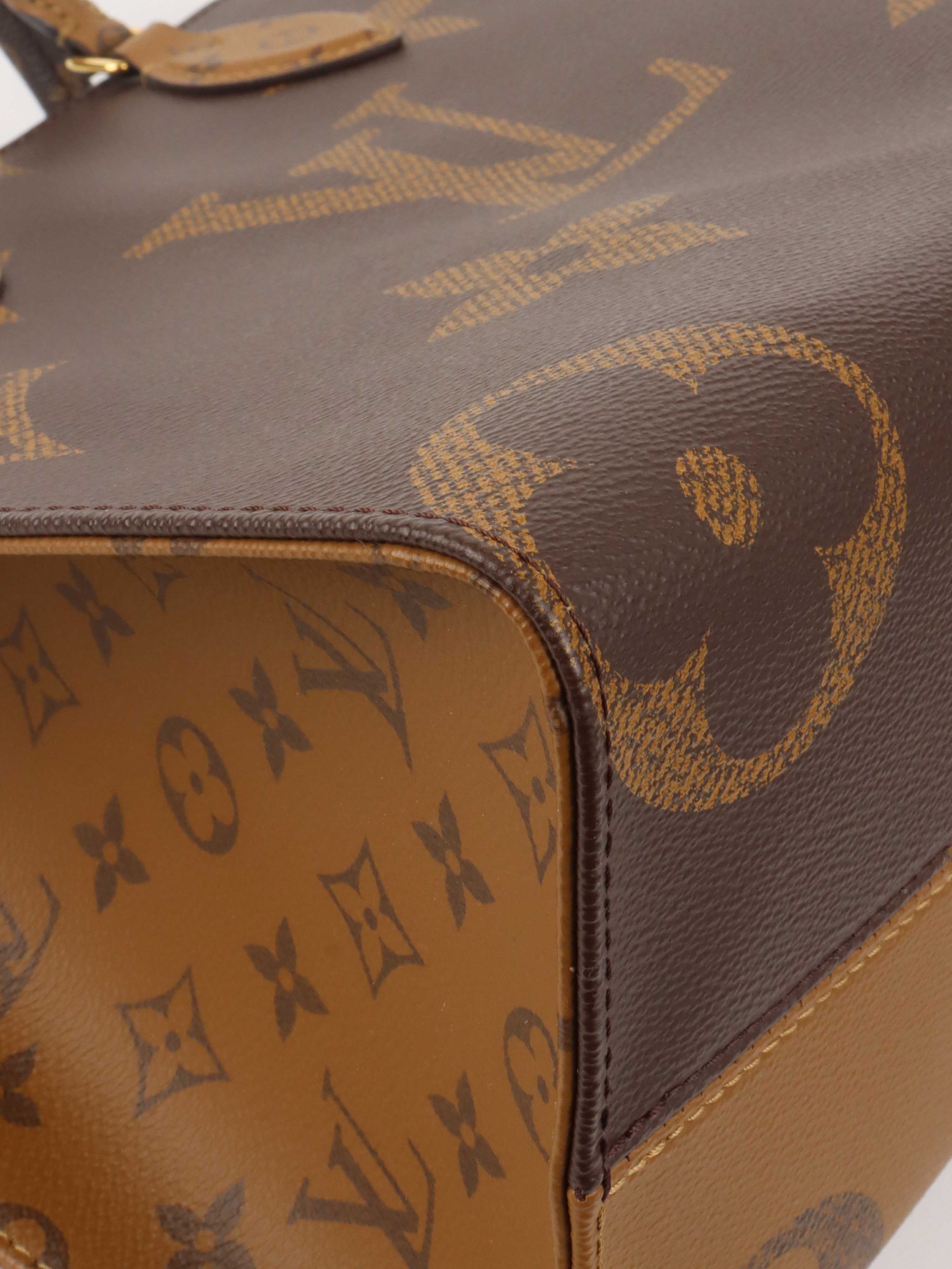 Authentic Louis Vuitton Onthego Reverse MM Tote Bag - Luxury Designer Handbag for Women, Perfect for Work, Travel & Everyday Use