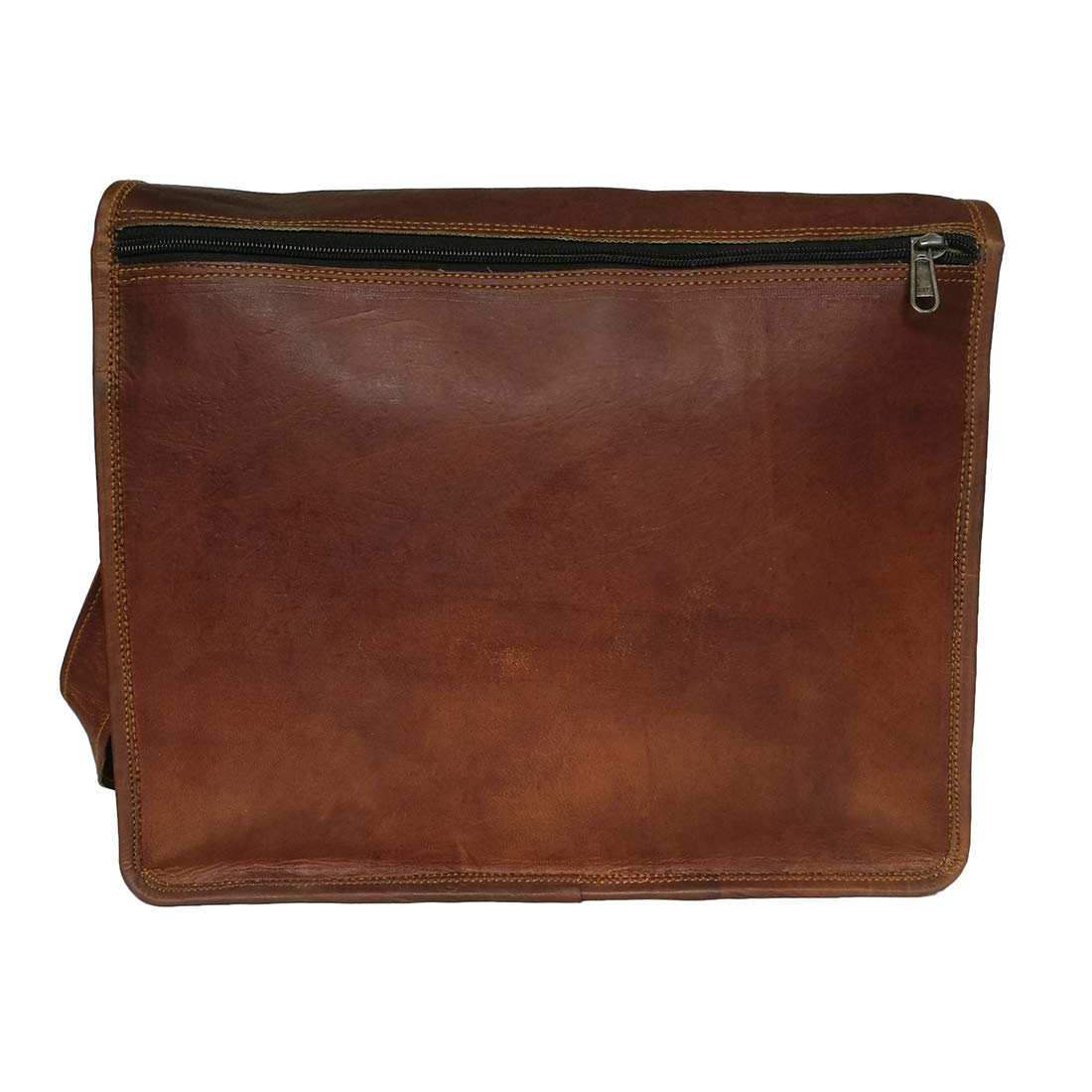 Genuine Leather Men's Crossbody Messenger Bag - Stylish Shoulder Bag for Laptop & Office Essentials - Perfect for Work, Travel & Daily Commute