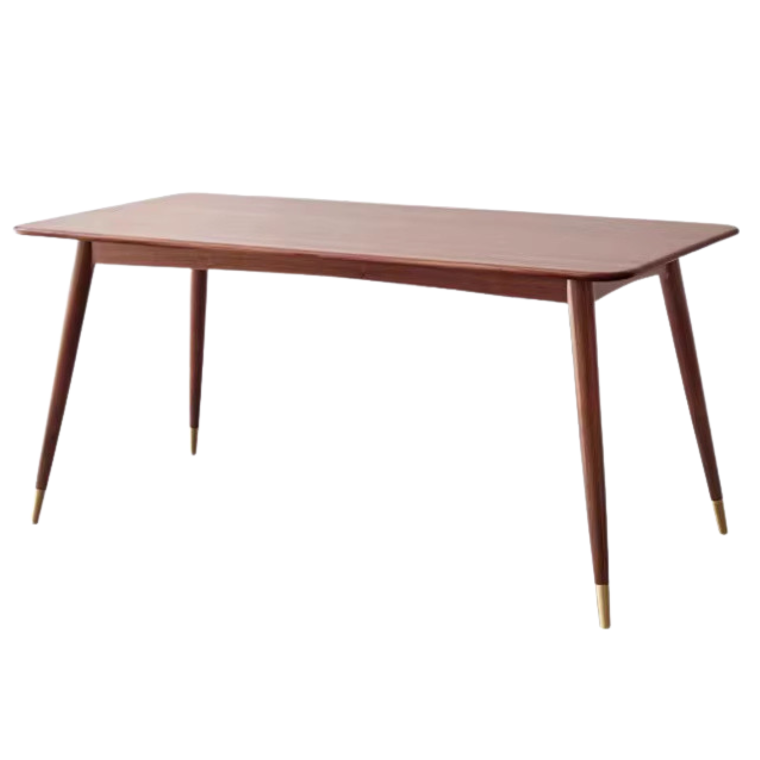 Premium Black Walnut Solid Wood Dining Table - Modern Luxury Light Finish - Perfect for Formal Dining Rooms, Kitchen Nooks & Entertaining Guests