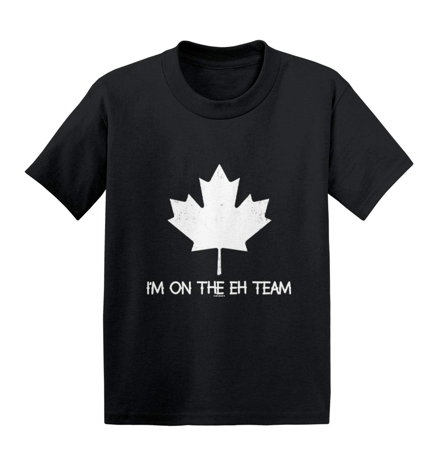 Canada Strong Infant/Toddler Cotton Jersey T-Shirt - Eh Team Graphic Tee for Babies & Kids - Perfect for Canada Day, Family Outings & Playdates