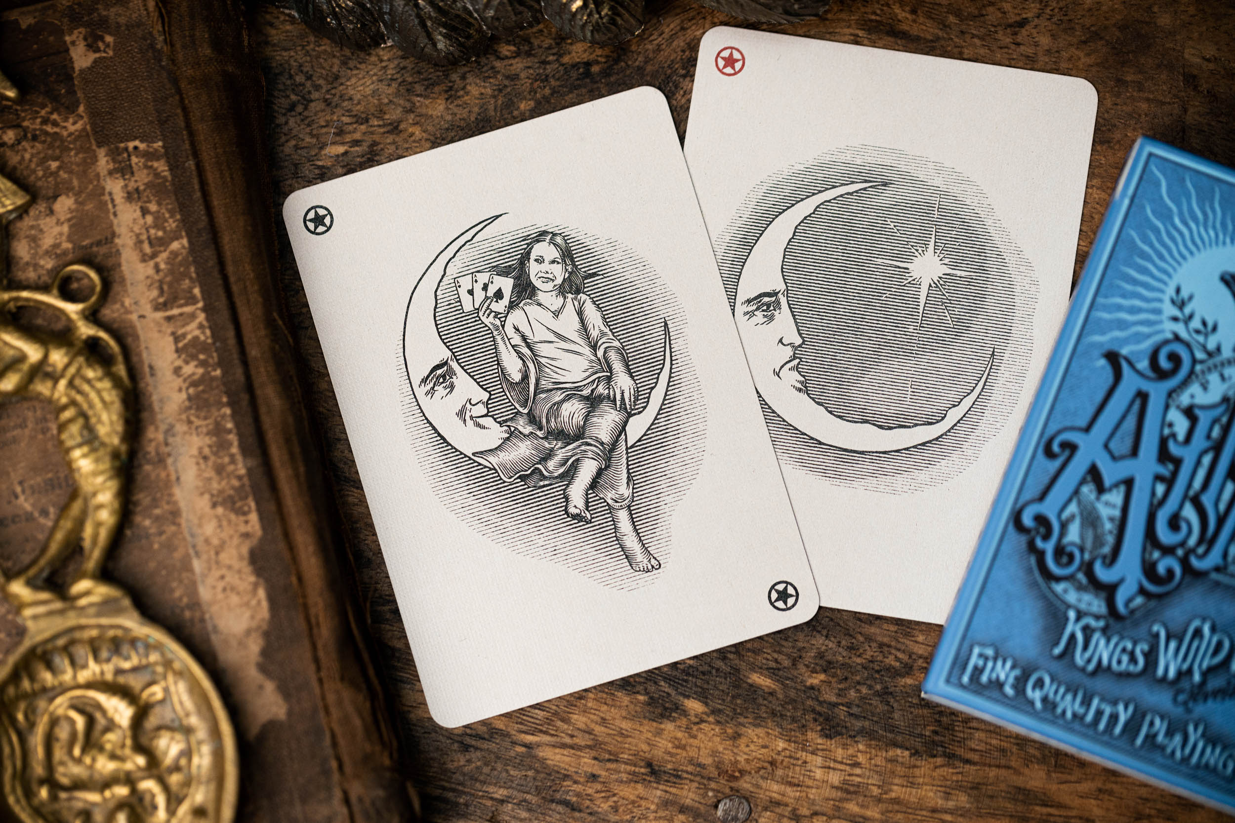 Atlantis Playing Cards by Kings Wild Project - Premium Collector's Edition for Card Games, Magic Tricks & Poker Nights | Unique Ocean-Themed Deck for Gifts & Game Nights