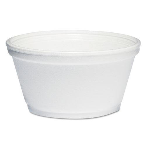 Solo 8SJ20 8oz White Foam Food Containers - Bulk Pack of 1000 - Perfect for Takeout, Catering & Food Storage
