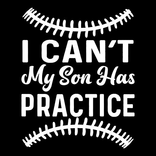Funny Baseball Mom Vinyl Decal Sticker - 5 Inch White Car Decal for Vehicles, Laptops, Walls & Cups - Perfect for Baseball Moms, Sports Fans & Team Parents - Great for Car Windows, Water Bottles, Laptop Covers & Home Decor