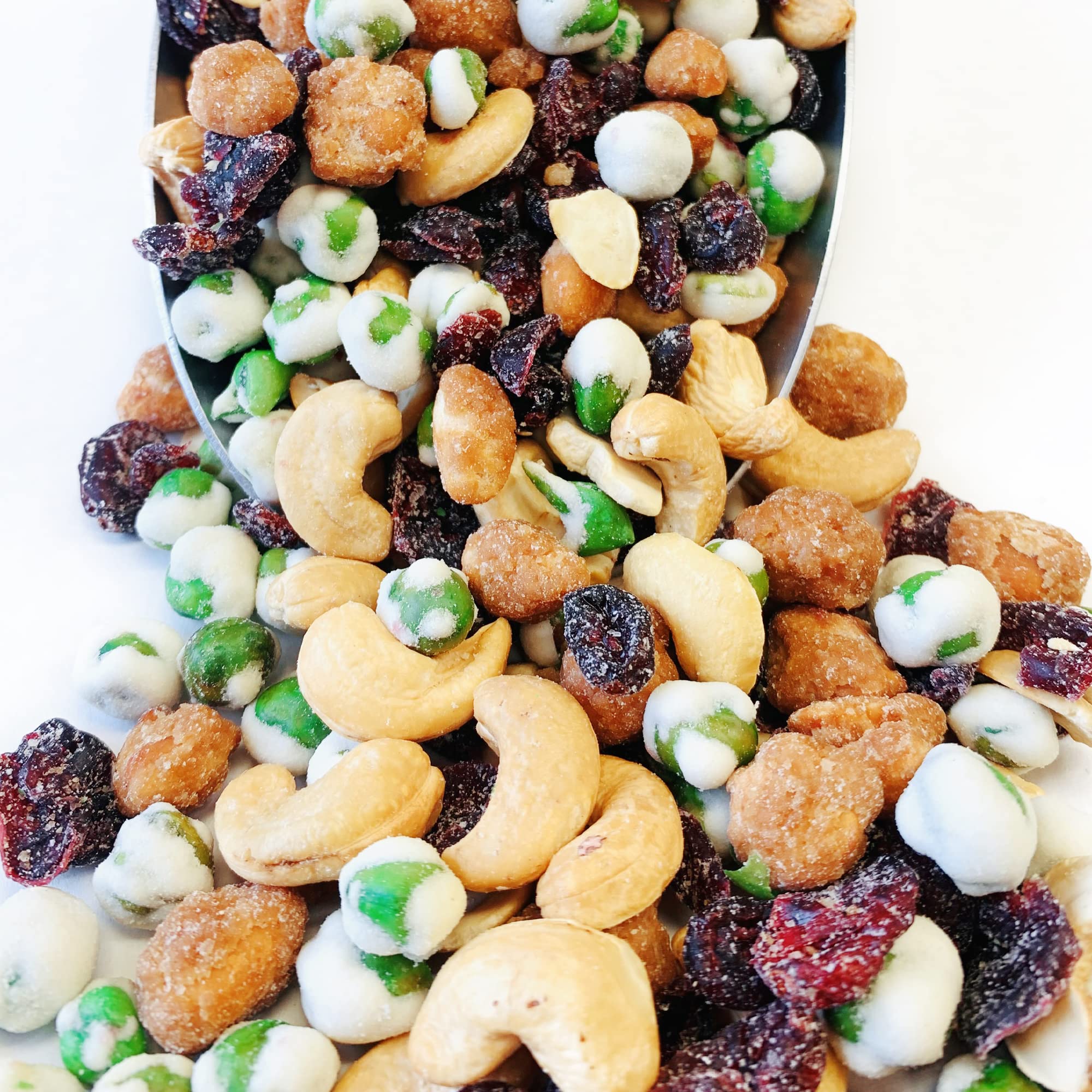 NY SPICE SHOP Premium Sweet Wasabi Trail Mix with Almonds, Cashews & Dried Fruits - Healthy Snack for Adults & Kids - 5lb Bulk Nut Mix - Perfect for Hiking, Office Snacks & Road Trips
