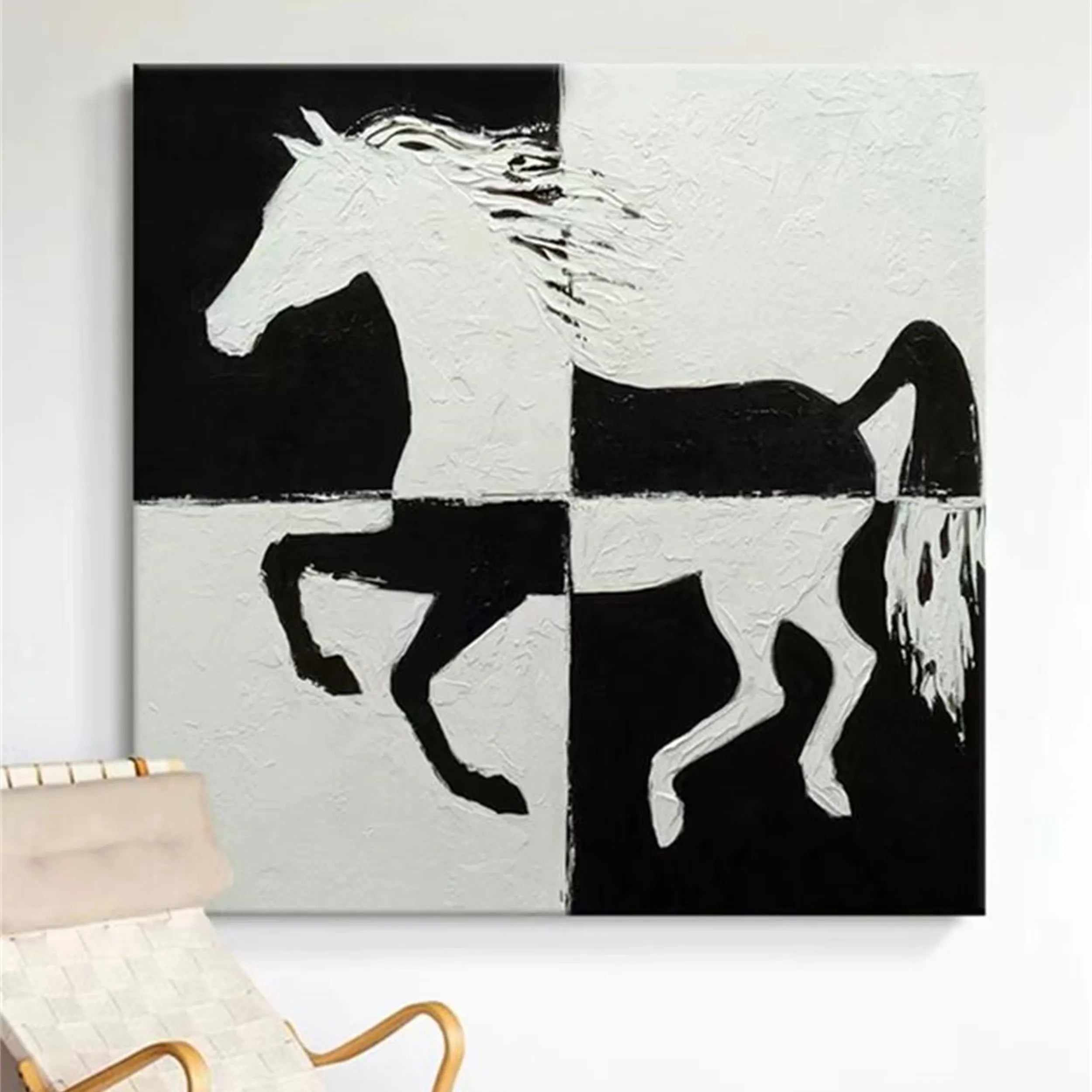 Animal Art Painting #AP031 - Handmade Wildlife Canvas Art for Home & Office Decor | Perfect for Living Room, Bedroom, or Gift