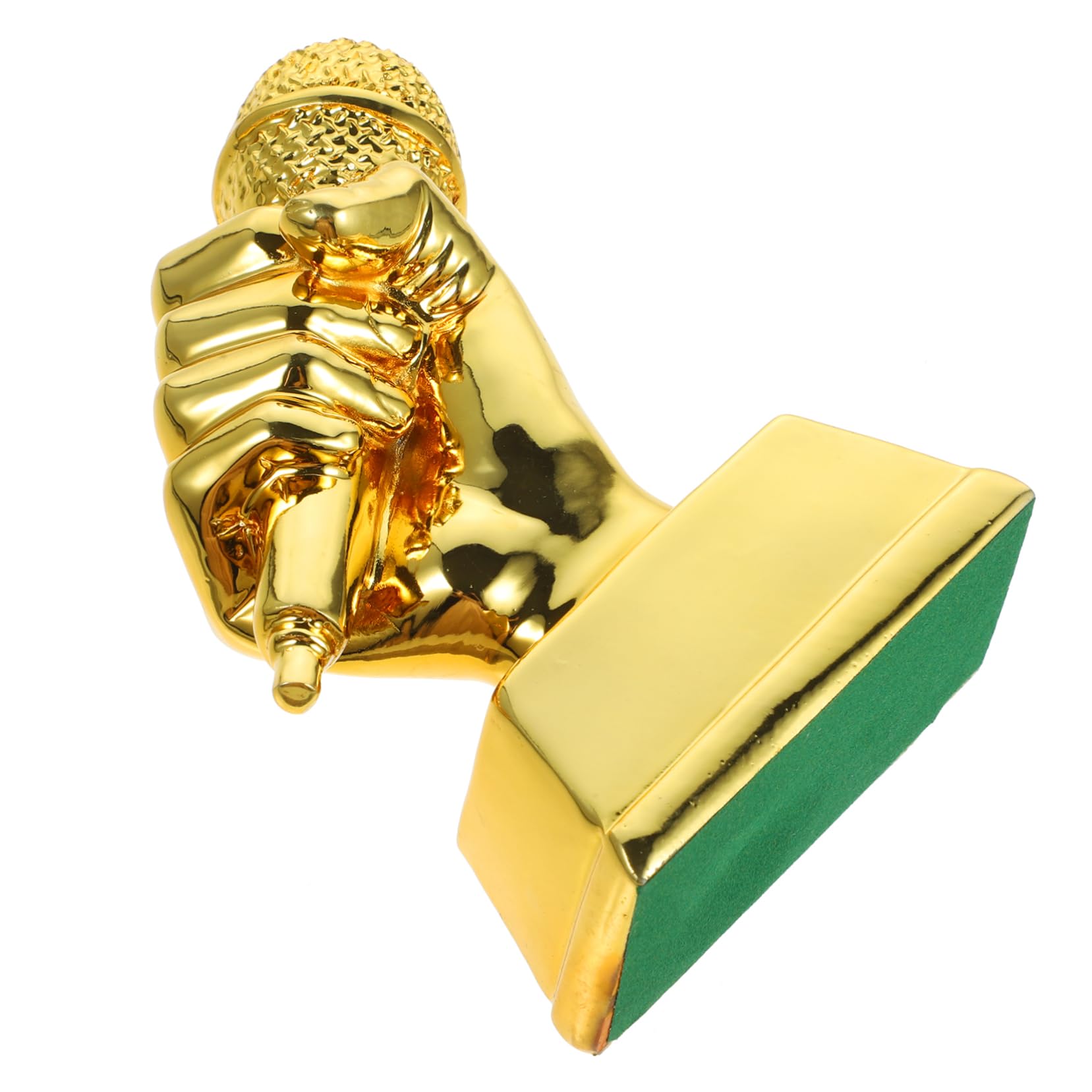 Funny Microphone Trophy Award - Sosoport Musical Participation Prize - Synthetic Resin Novelty Trophy for Karaoke Parties, Singing Competitions & Talent Shows