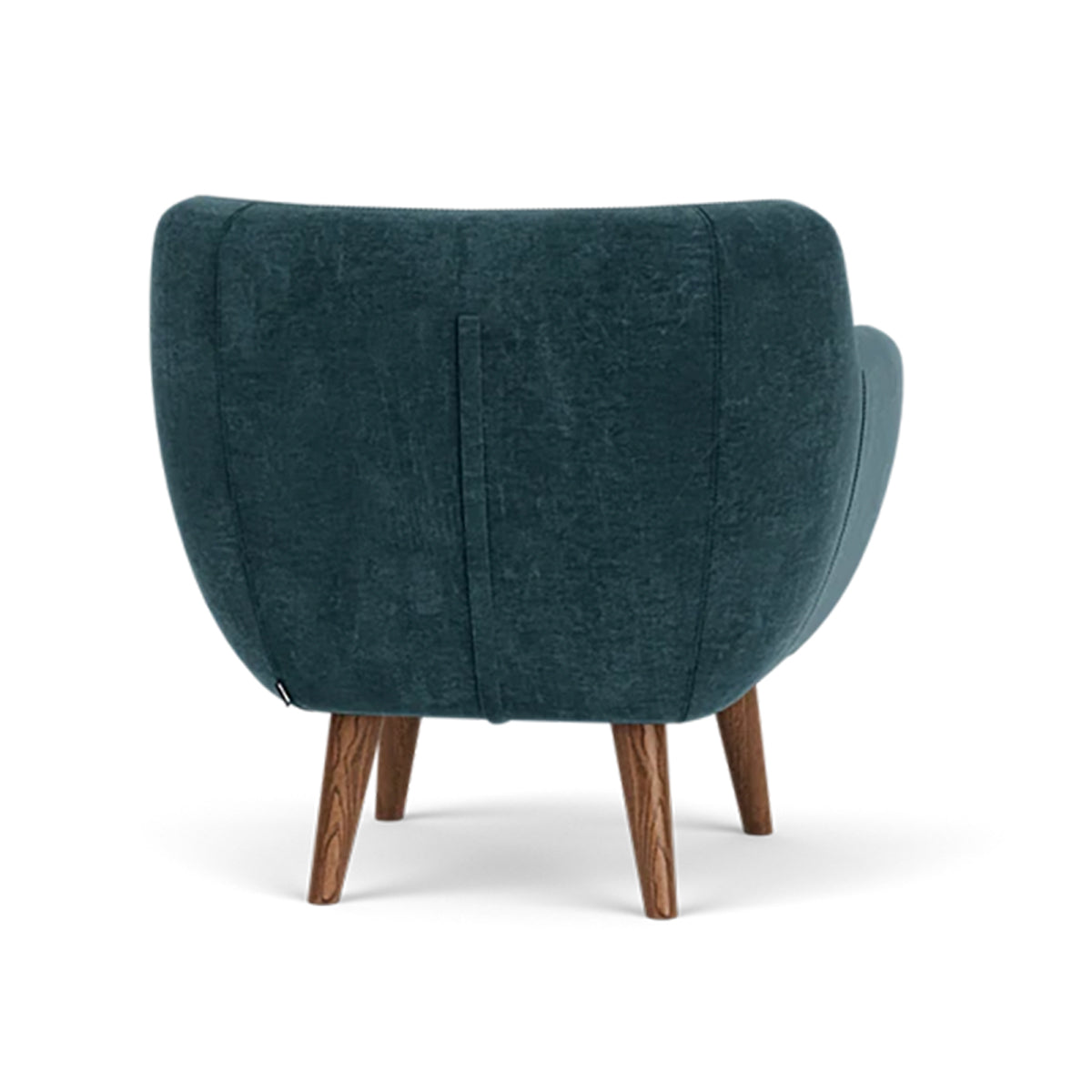 Anne Fabric Armchair - Modern Upholstered Accent Chair for Living Room, Bedroom & Office - Comfortable Lounge Chair with Sturdy Wooden Legs (Perfect for Reading, Relaxing & Home Decor)