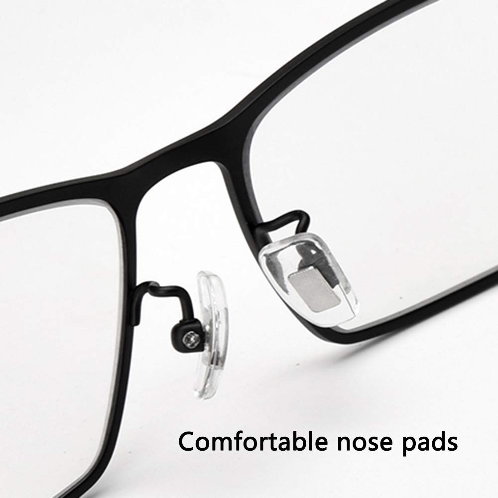 Progressive Multifocal Reading Glasses for Men - UV400 Polarized Photochromic Sunglasses with +2.50 Strength, Black Frame - Perfect for Outdoor Activities, Driving & Computer Use