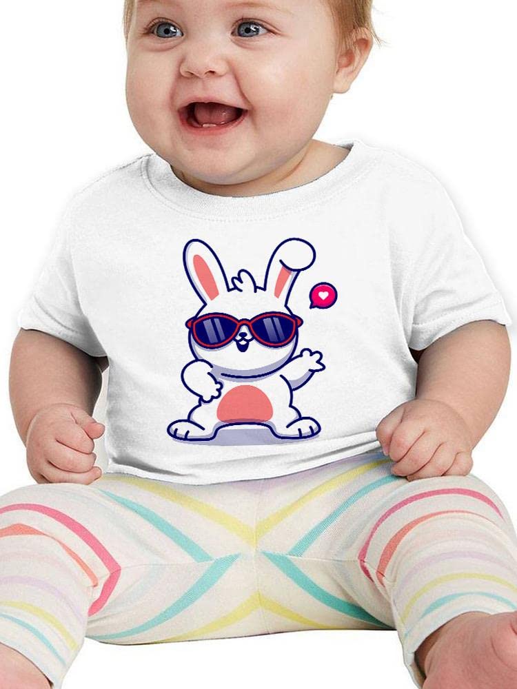 Stylish Rabbit Print T-Shirt for Babies - Soft & Comfortable Cotton Tee for Boys & Girls - Perfect for Playtime, Outings & Photo Shoots