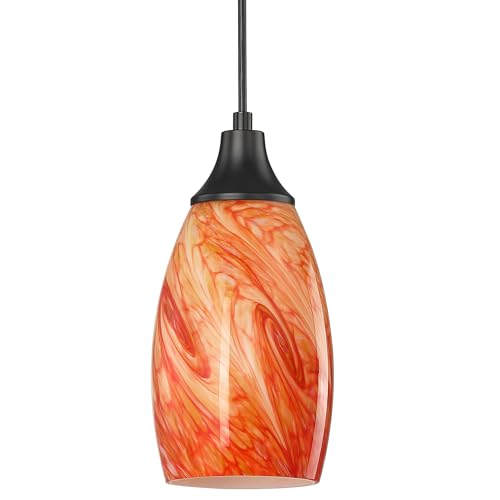 Red Marble with black matte -1P