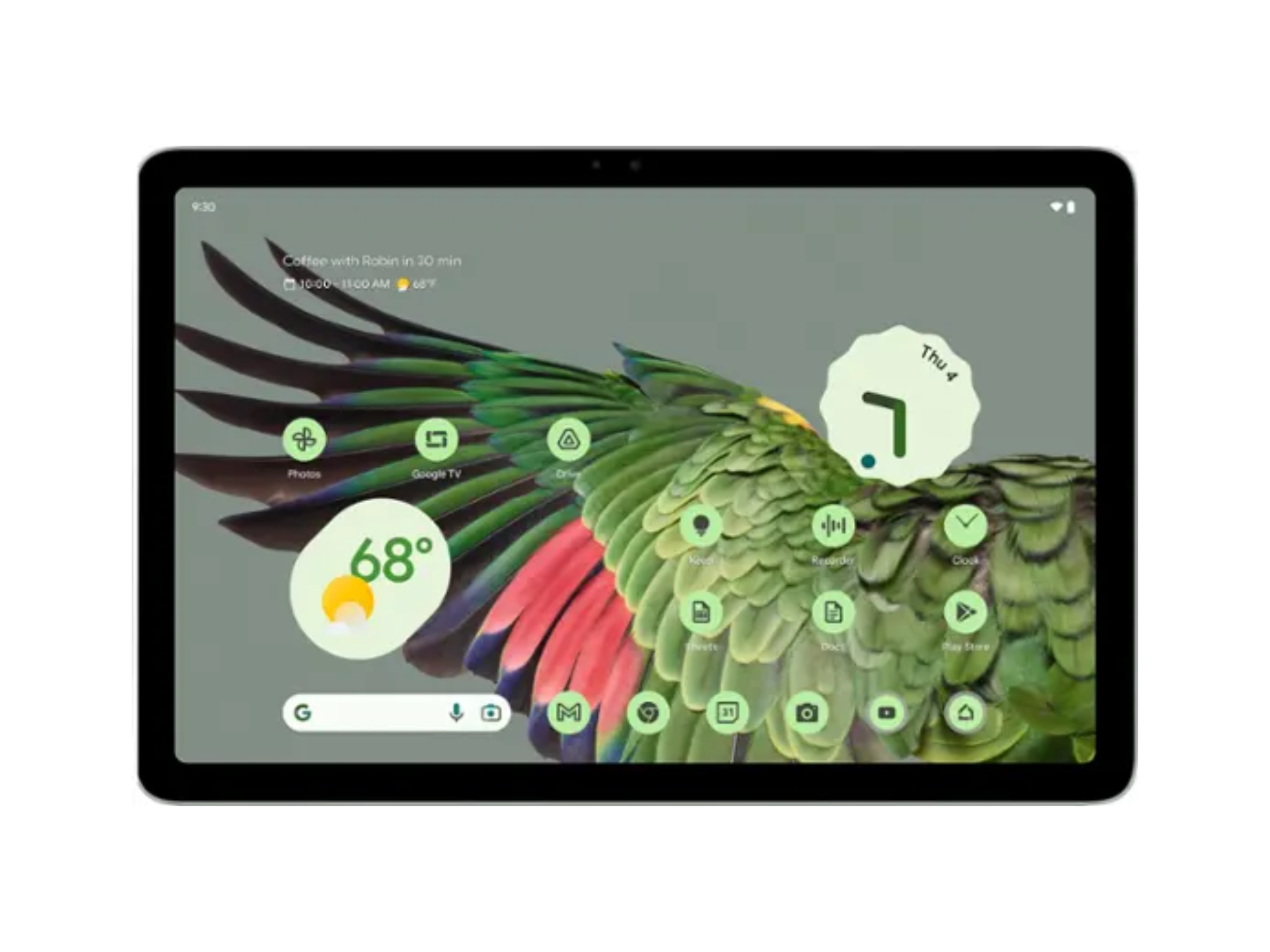 Google Pixel 11-inch Android Tablet - 128GB Storage, WiFi, Hazel Color - Perfect for Work, Study & Entertainment