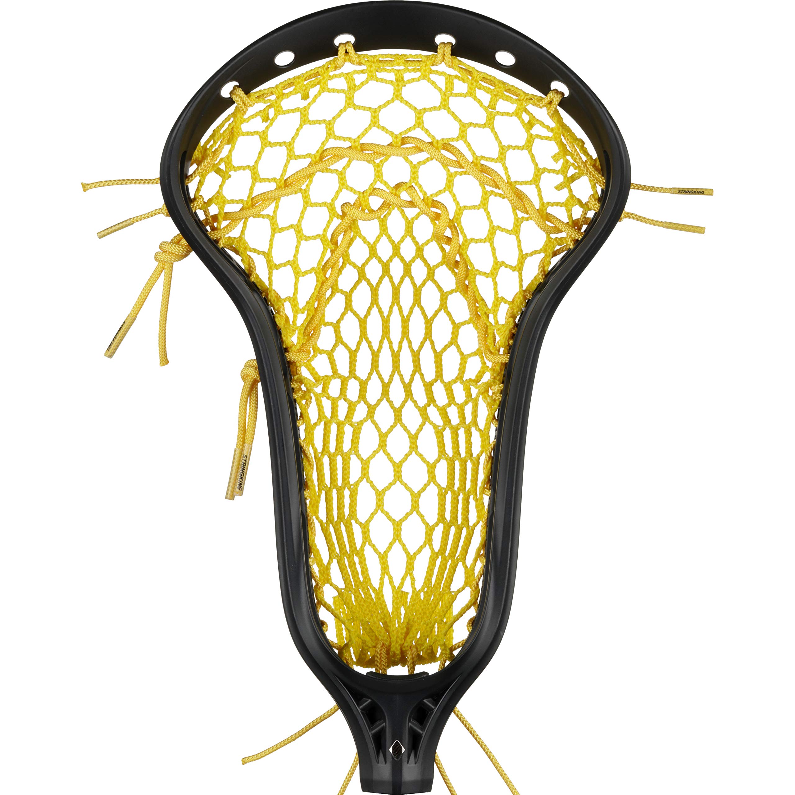 StringKing Mark 2 Midfield Lacrosse Head for Women - Pre-Strung with Type 4 Mesh | Lightweight Performance Head for Competitive Play & Training | Perfect for Midfielders & Attack Players