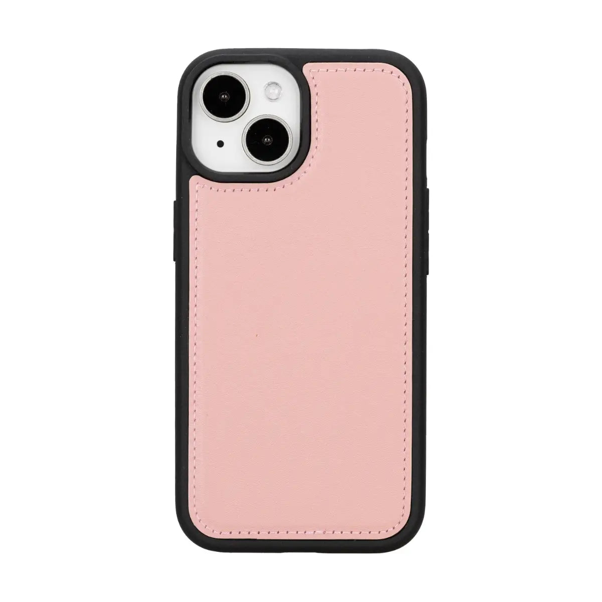 Pink Leather Wallet Case for iPhone 15 - Slim Protective Phone Cover with Card Holder | Perfect for Everyday Use, Travel & Shopping