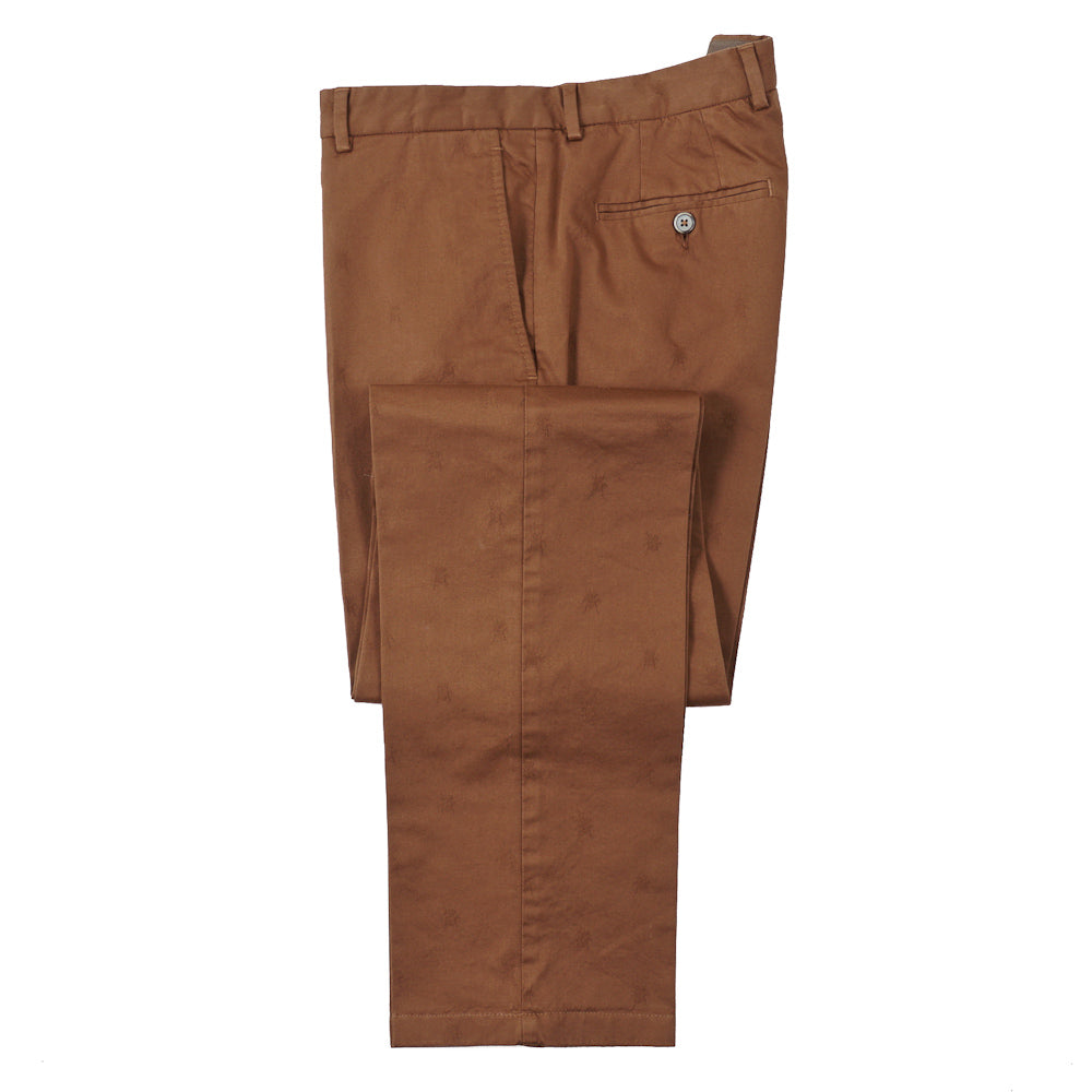 Premium Roda Cocoa Brown Patterned Cotton Suit for Men - Stylish Business & Wedding Attire - Perfect for Office, Formal Events & Special Occasions