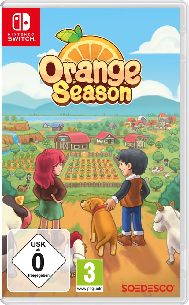 Orange Season - Farming Simulation Game for Nintendo Switch - Relaxing Farm Life & Adventure for All Ages