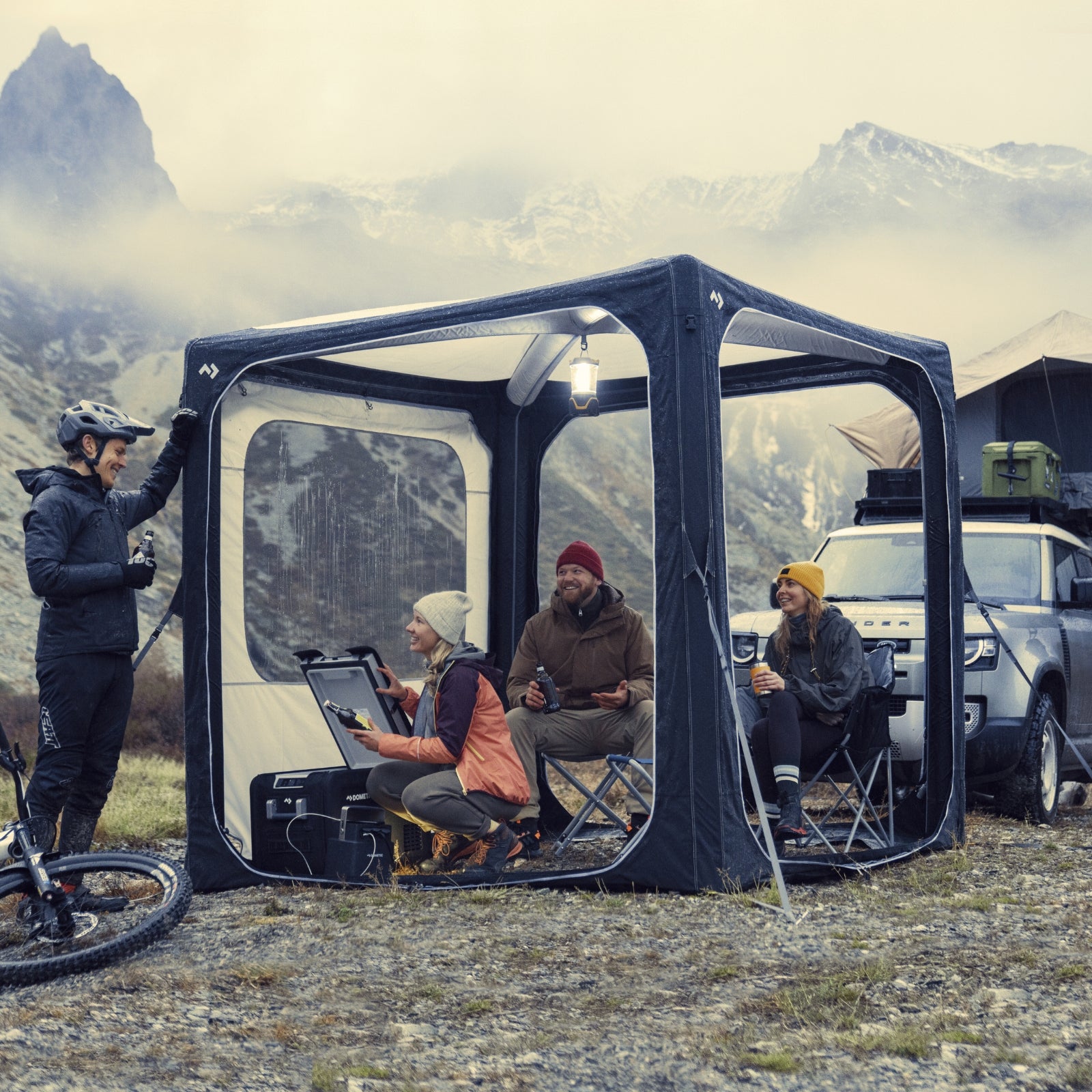 Dometic HUB 2 REDUX Portable Camping Tent - Lightweight Outdoor Shelter for Hiking, Backpacking & RV Travel | Perfect for Camping Trips, Beach Days & Music Festivals