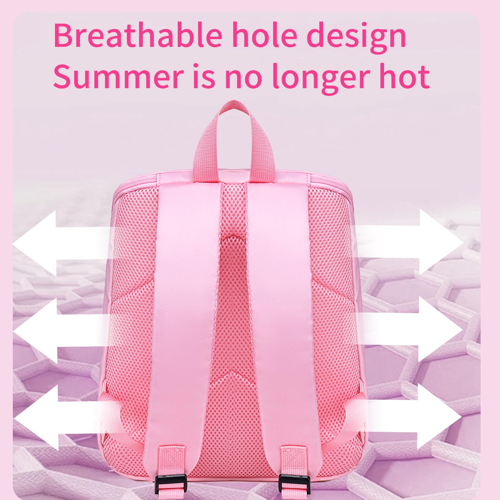 Bluboon Cute 3D Toddler Backpack for Girls - Lightweight Preschool Bookbag for Kids, Durable School Backpack for Daycare, Travel & Outdoor Activities