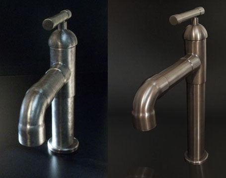 Compact Bathroom Sink Faucet with 90° Angled Spout - Perfect for Small Spaces, RV, Boat & Tiny Homes