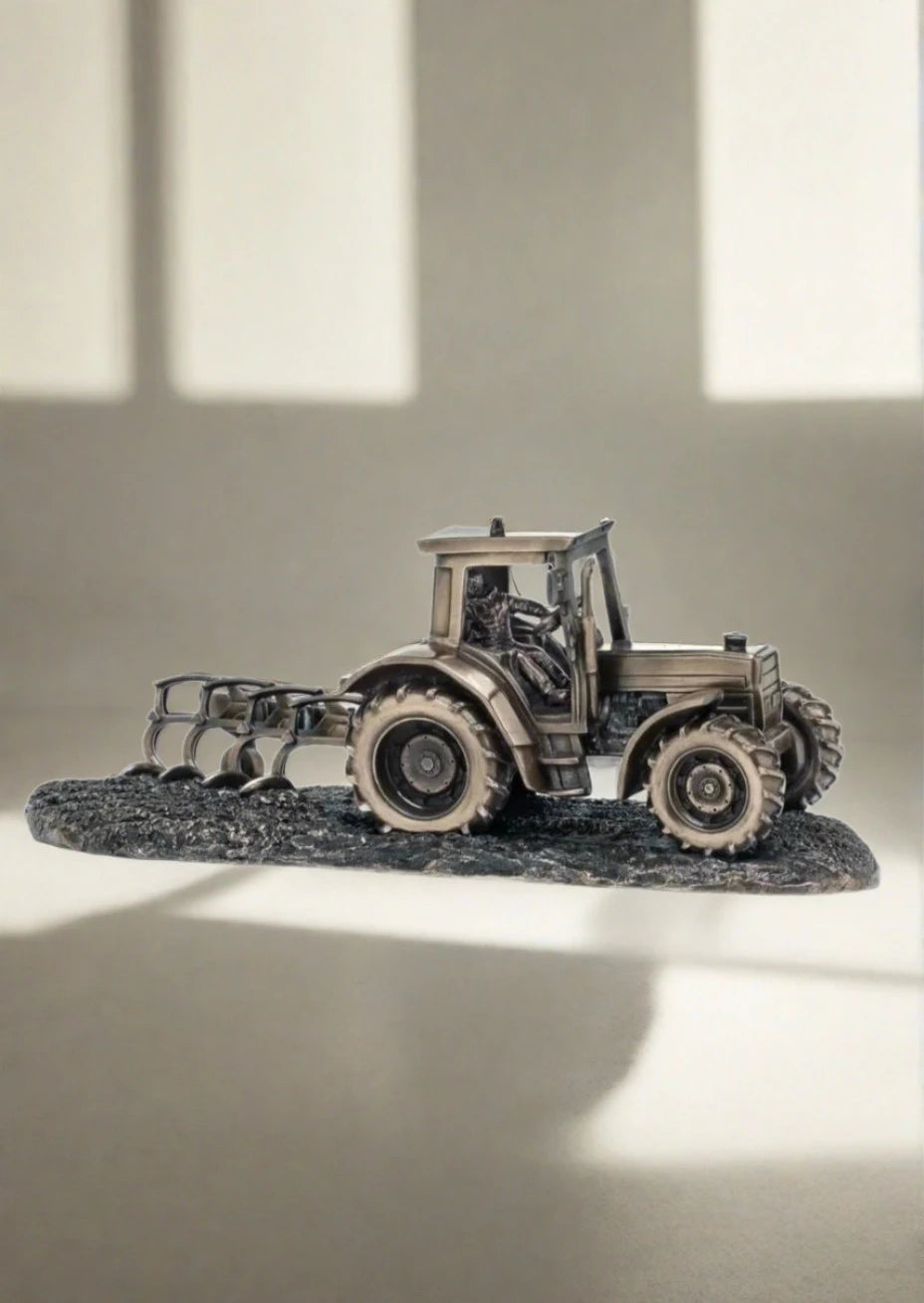 Genesis Tractor and Plough Set - Heavy Duty Farm Equipment for Plowing, Tilling & Agriculture | Perfect for Small Farms, Homesteading & Landscaping Projects