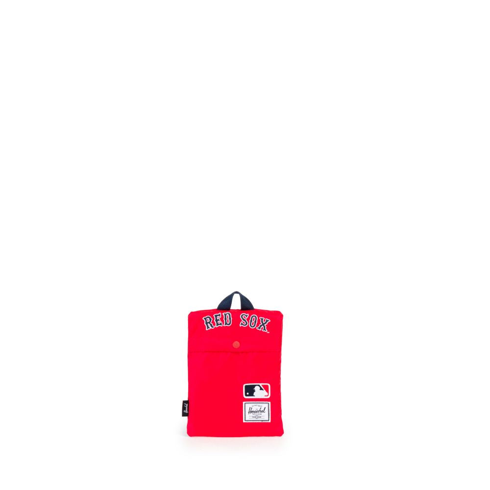Herschel x MLB Boston Red Sox Packable Daypack Backpack - Lightweight Travel Backpack for Men & Women - Perfect for School, Work, Gym, and Outdoor Adventures