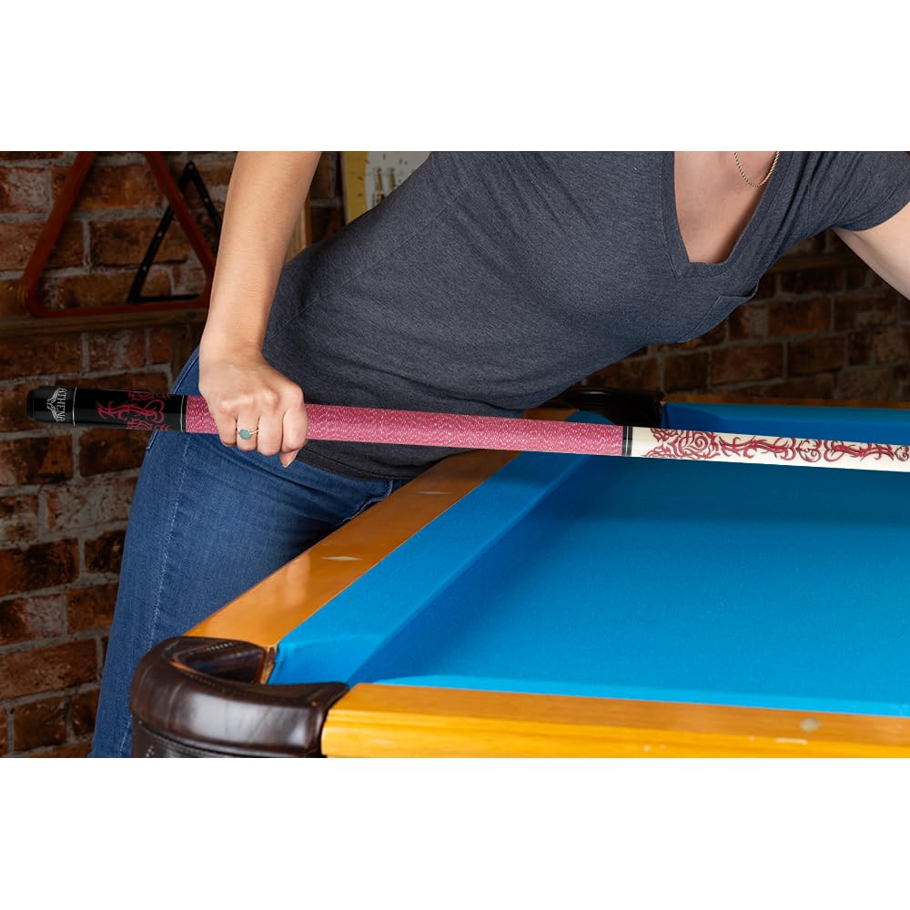 Athena ATH34 Tribal Heart Pool Cue Stick - Professional Billiards Cue for Precision Shots | Perfect for Pool Halls, Game Rooms & Competitive Play
