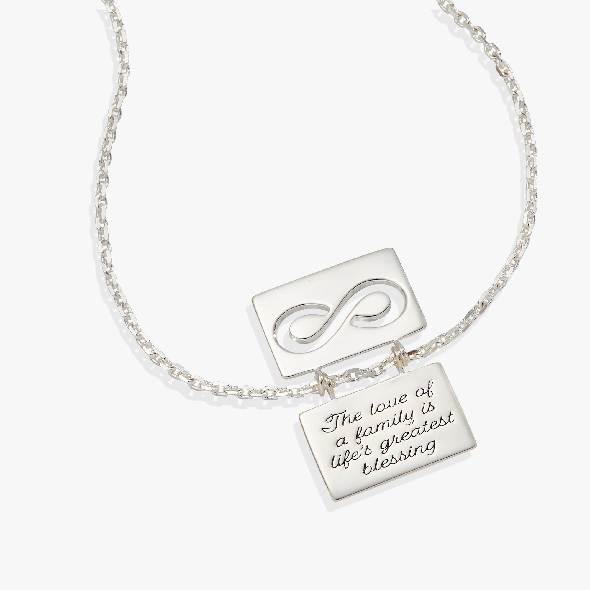 Hidden Message Infinity Affirmation Necklace - Inspirational Jewelry for Women, Motivational Gift for Her - Perfect for Daily Wear, Meditation & Self-Care