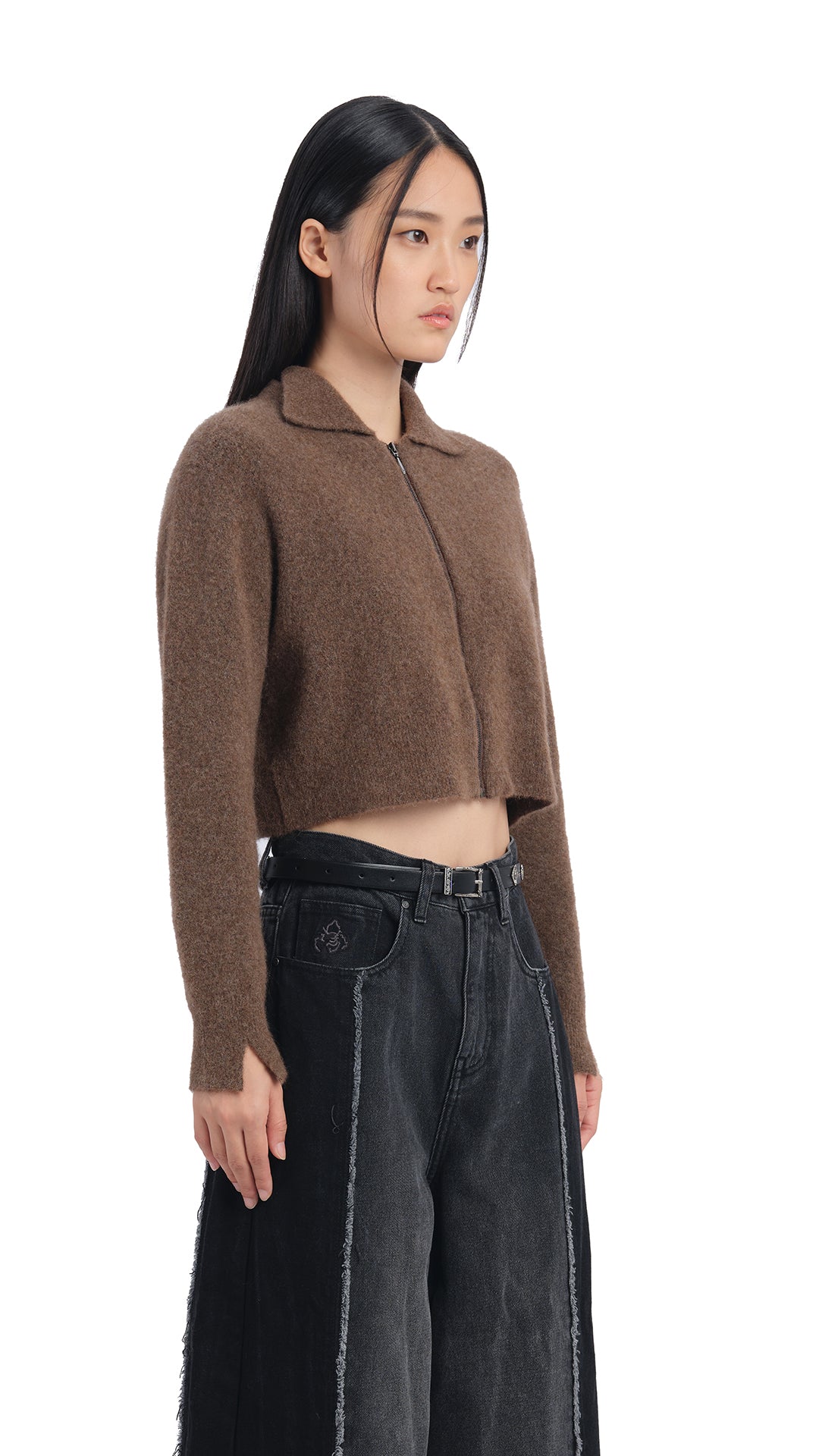 Yak Zip Up Cardigan - Soft & Warm Fleece Pullover for Men & Women | Perfect for Outdoor Hiking, Camping & Casual Wear