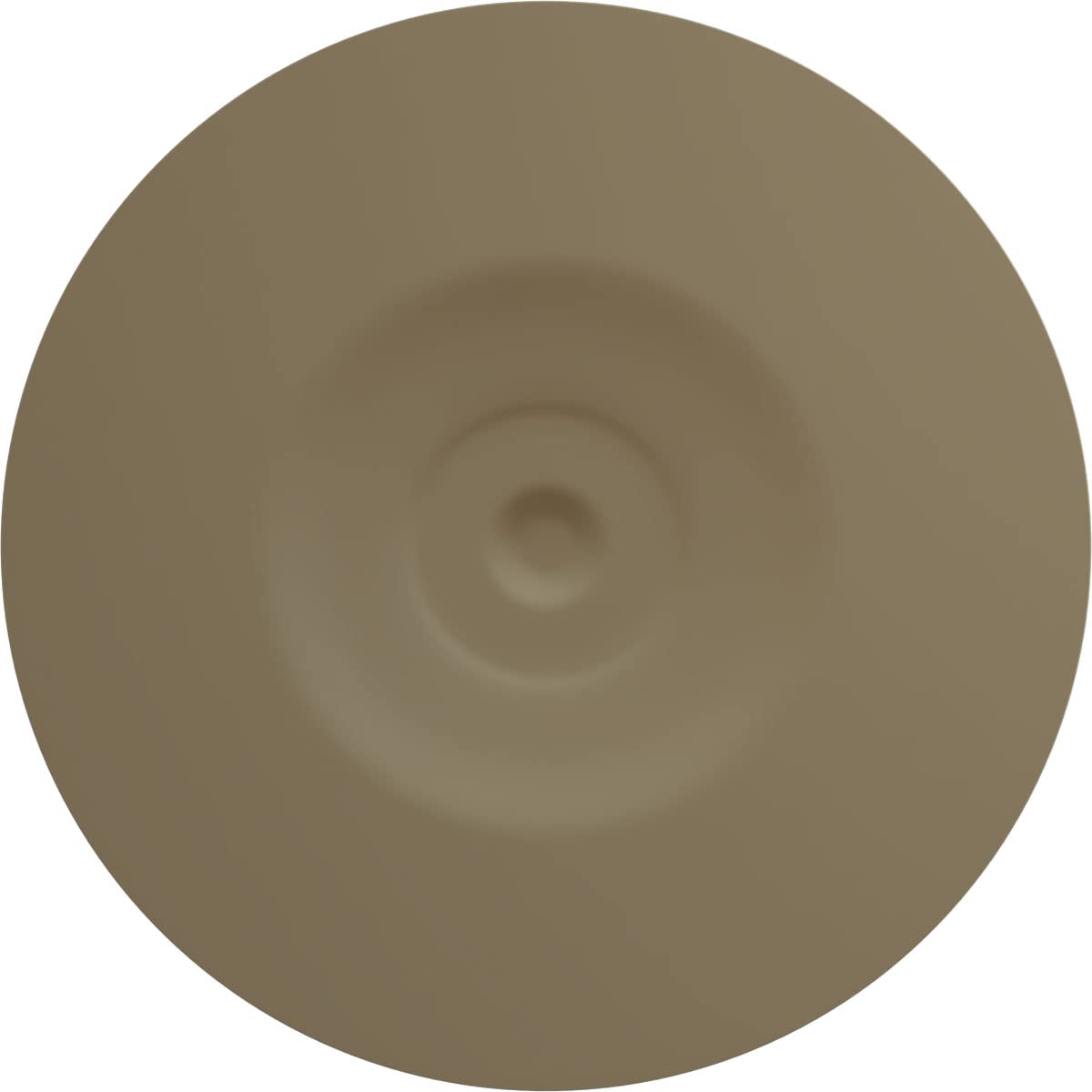 Ekena Millwork CM21LUPCC 21-Inch Luton Ceiling Medallion - Hand-Painted Pot of Cream Crackle Finish, 2-Inch Projection (Fits Canopies up to 3.5 Inches) - Perfect for Dining Rooms, Foyers & Victorian Home Decor