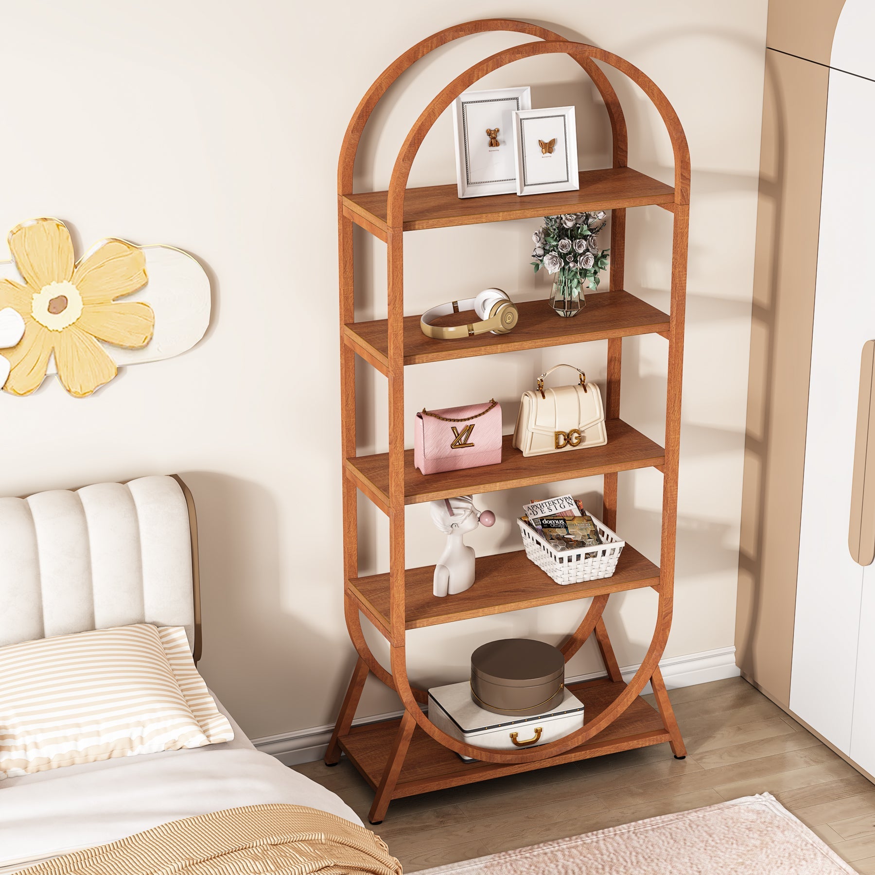 5 Tier Bookshelf - 70.8