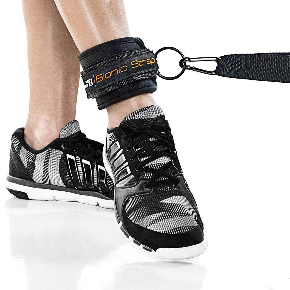 Bionic Body BBAS 015 Ankle & Wrist Strap Set - Adjustable Support for CrossFit, Weightlifting & Physical Therapy - Ideal for Fitness Training & Injury Recovery