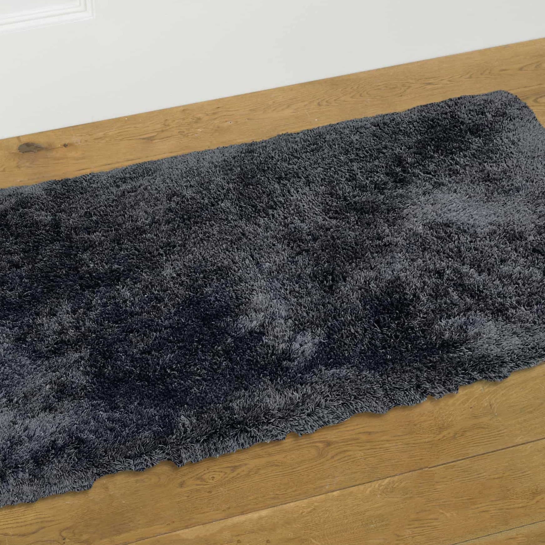 Premium Country Club Teddy Bear Rug - Ultra Soft Charcoal Gray Plush Carpet for Nursery, Living Room & Bedroom Decor - Cozy & Luxurious Floor Mat for Kids Playroom & Home Decor