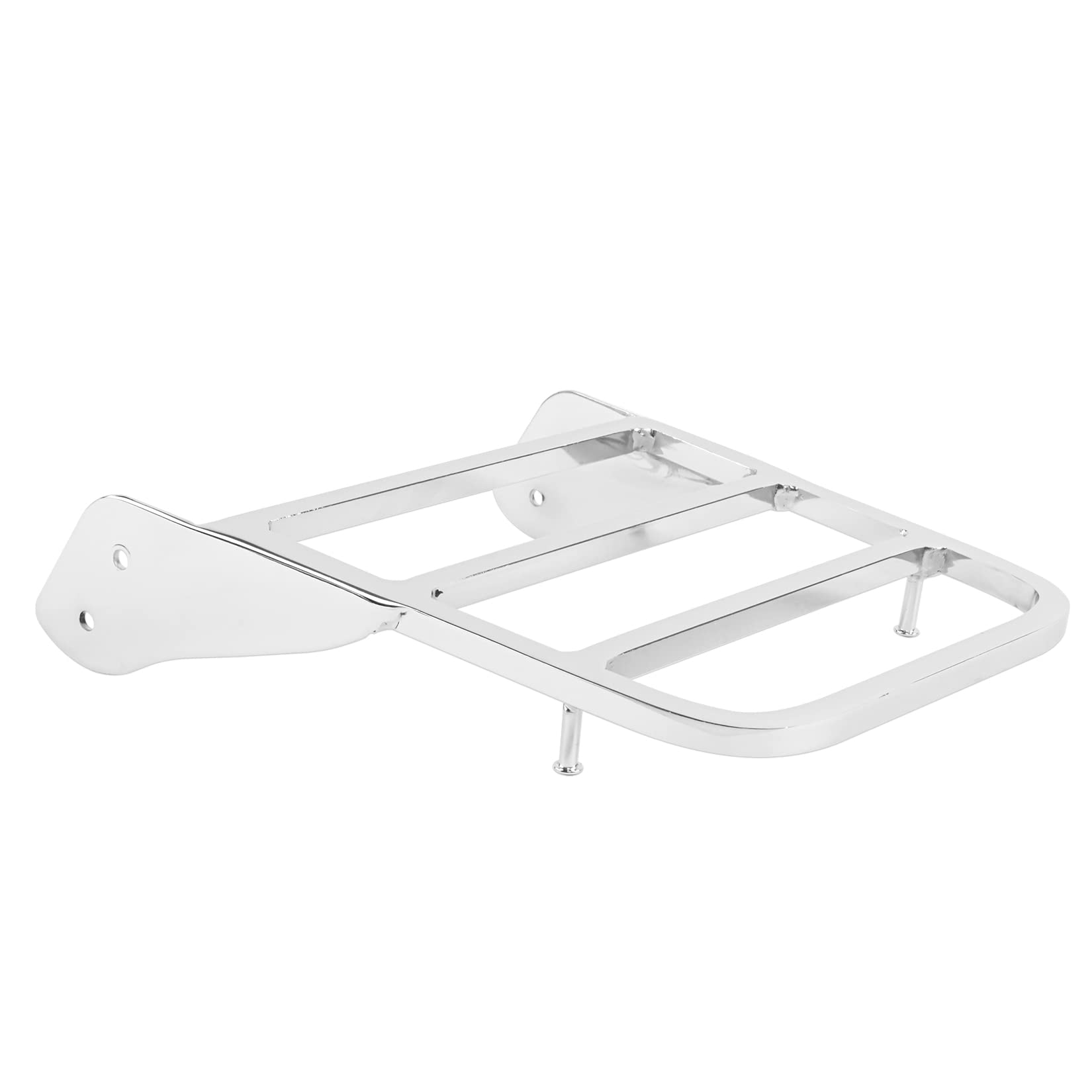 PSLER Motorcycle Backrest Sissy Bar Luggage Rack for Yamaha V-Star 400 650 1100 & Dragstar 400 650 XVS 1100 - Comfortable Support for Long Rides & Touring
