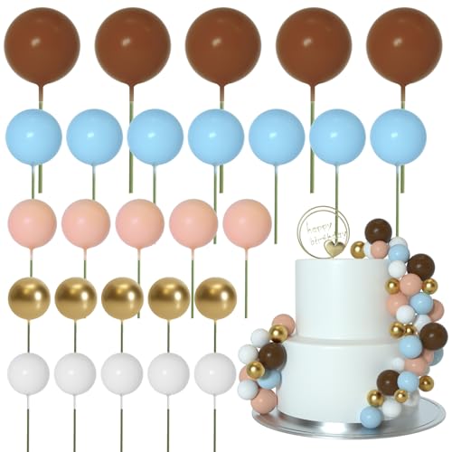 Light Blue and Brown