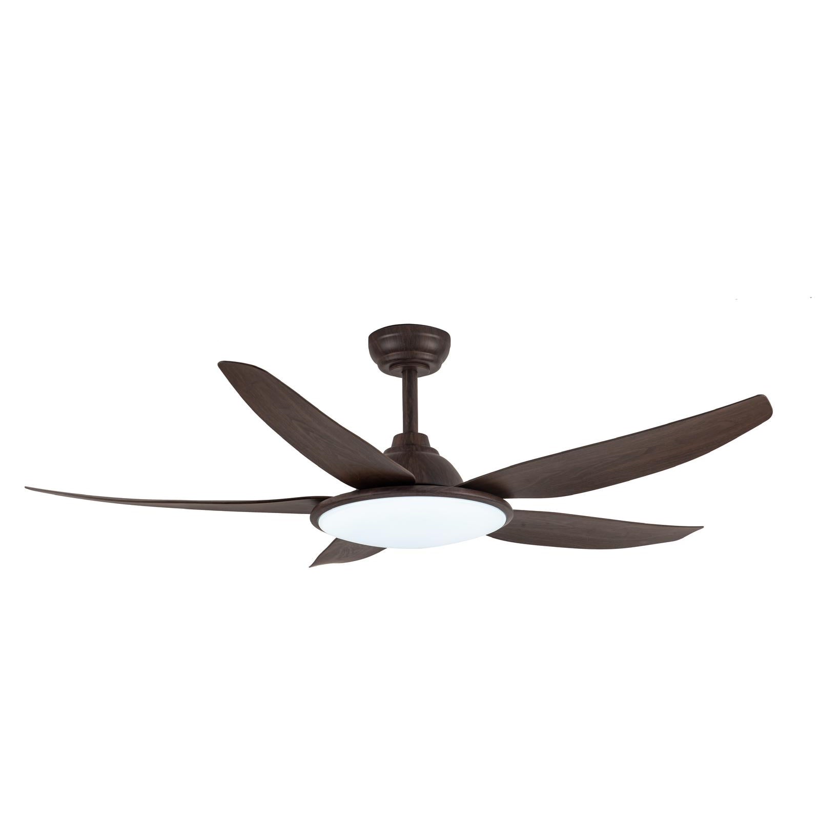 TRIBUTO 46/56 DC Ceiling Fan with 36W LED Light & Optional WiFi Control - Modern Energy Efficient Fan for Living Room, Bedroom, and Office
