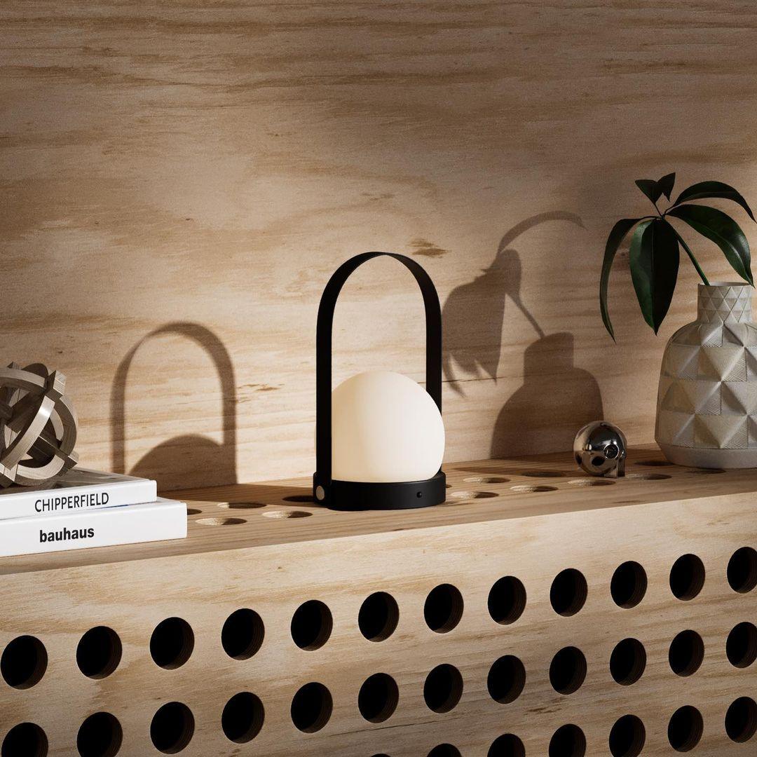 Carrie Rechargeable LED Table Lamp with Built-in Battery - Perfect for Bedroom, Living Room, and Office Lighting