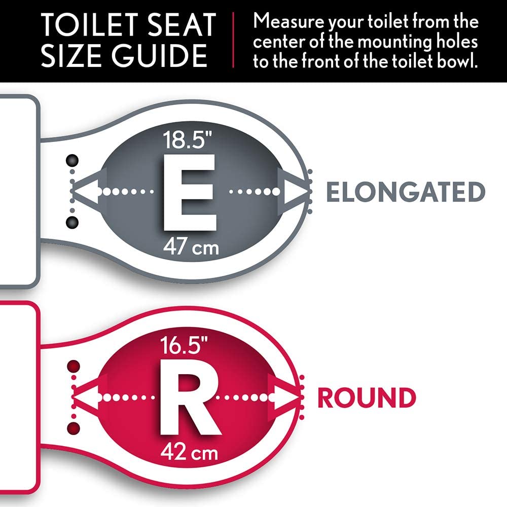 Bemis Radiance Heated Elongated Toilet Seat with Night Light - Soft Close, Comfortable & Hygienic - Perfect for Bathroom Upgrade & Elderly Safety (Biscuit/Linen)
