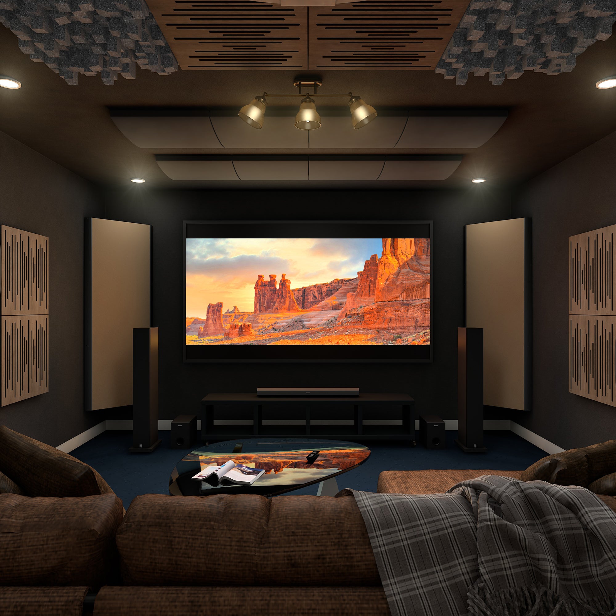 Vicoustic Mega Bass Trap VMT - Acoustic Panel for Home Studio & Theater Soundproofing - Perfect for Recording Studios, Home Theaters, and Music Rooms