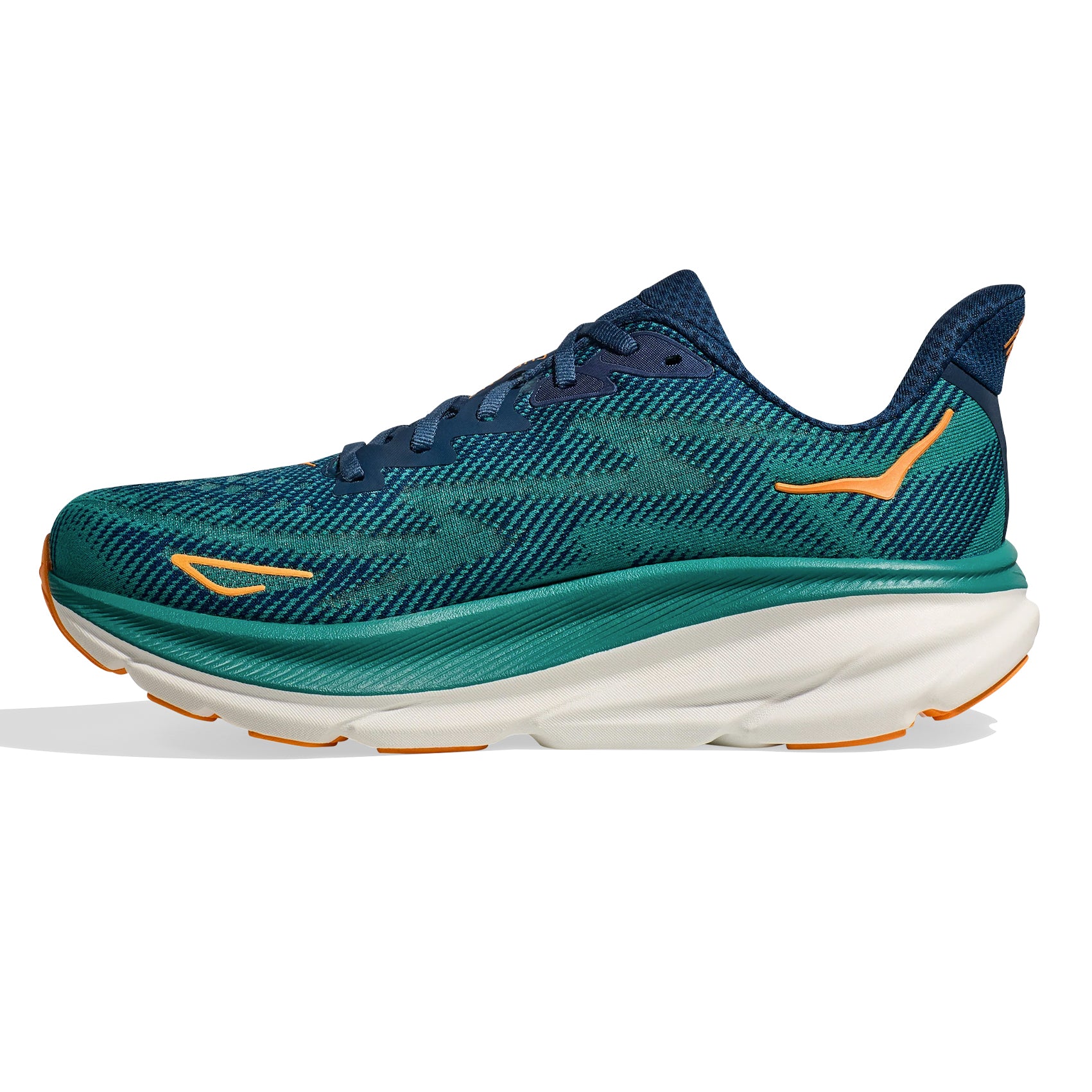 HOKA Clifton 9 Running Shoes for Men - Lightweight Cushioned Road Running Sneakers with Breathable Mesh | Perfect for Marathon Training, Jogging & Daily Wear