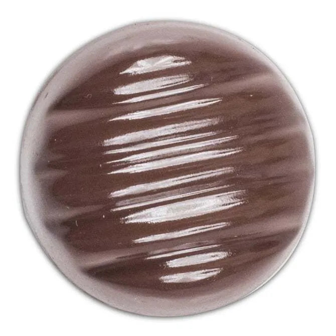 Premium Ridged Dome Chocolate Mold - 40 Cavity Silicone Baking Mold for Homemade Chocolates, Candies & Desserts - Perfect for Valentine's Day, Christmas Gifts & Party Treats
