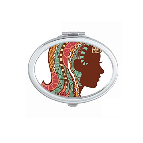 DIYthinker Virgo Constellation Zodiac Symbol Mirror - Portable Foldable Double-Sided Makeup Mirror for Travel, Home & Vanity Use