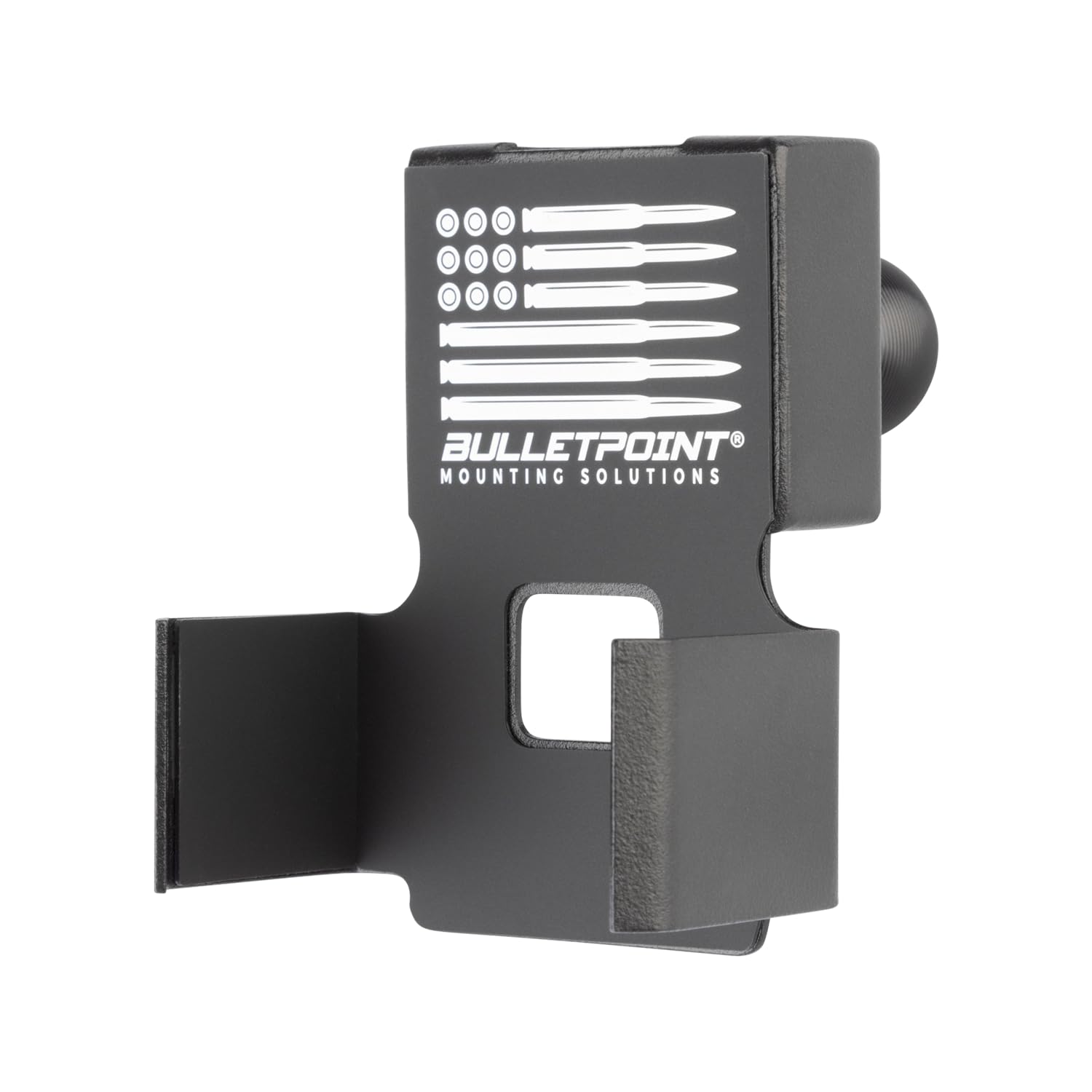 Bulletpoint Aluminum Two-Way Handheld Radio Walkie-Talkie Holder with 20mm Ball Mount - Durable Radio Accessory for Off-Roading, Construction & Outdoor Adventures