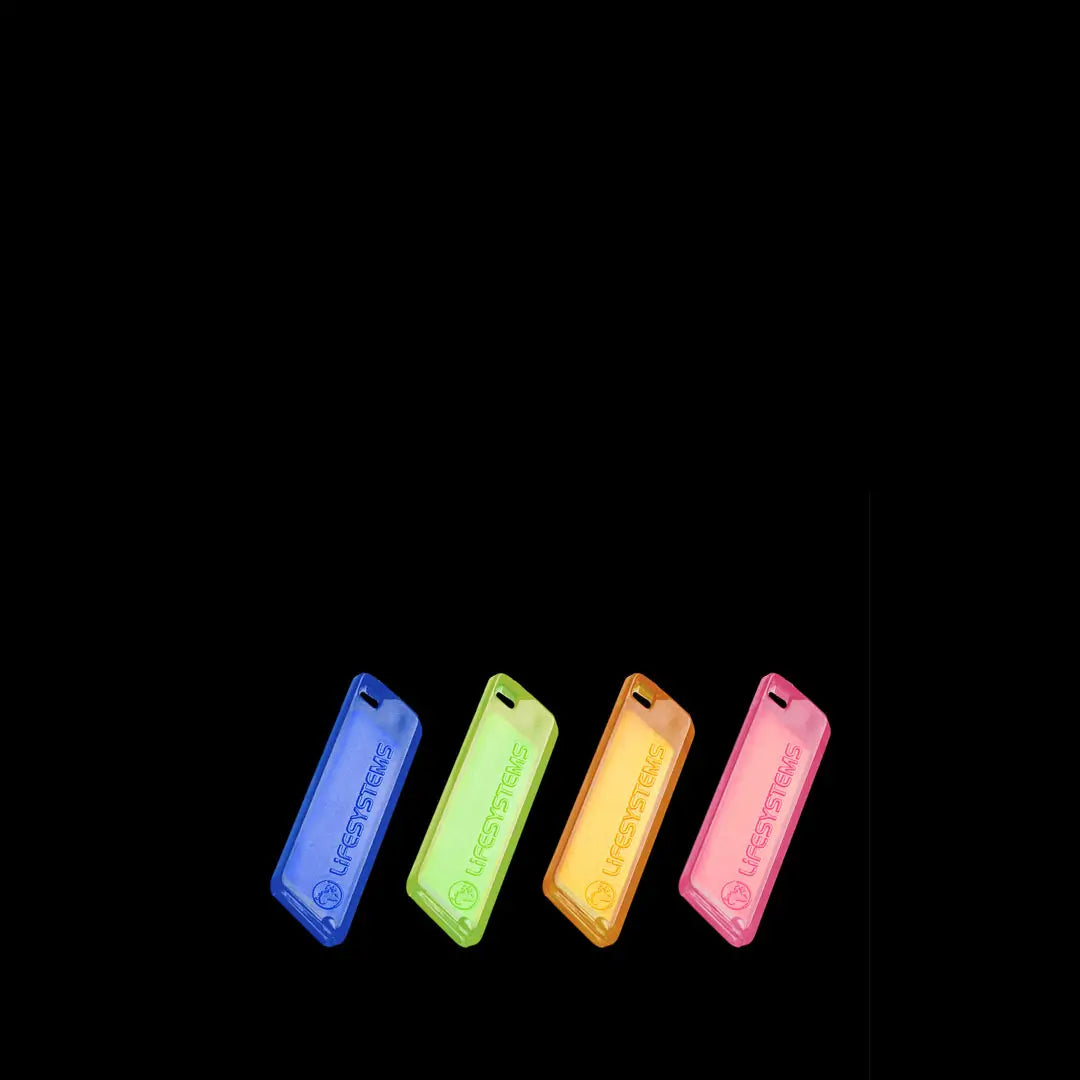 Lifesystems Glow Marker Tags - High Visibility Reflective Safety Tags for Outdoor Adventures, Camping, Hiking & Emergency Situations