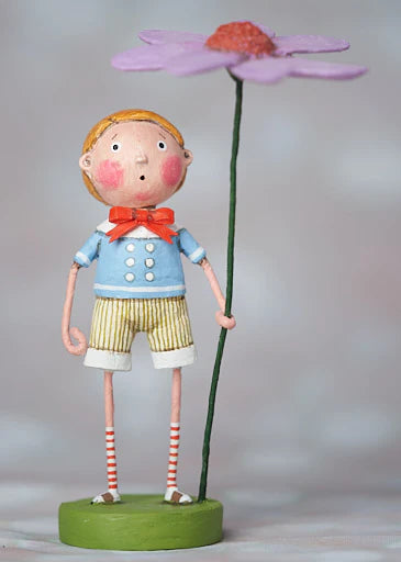 Billy Bloom by Lori Mitchell - Unique Handmade Collectible Doll for Home Decor & Gift Giving | Perfect for Nursery, Kids Room, and Collectors