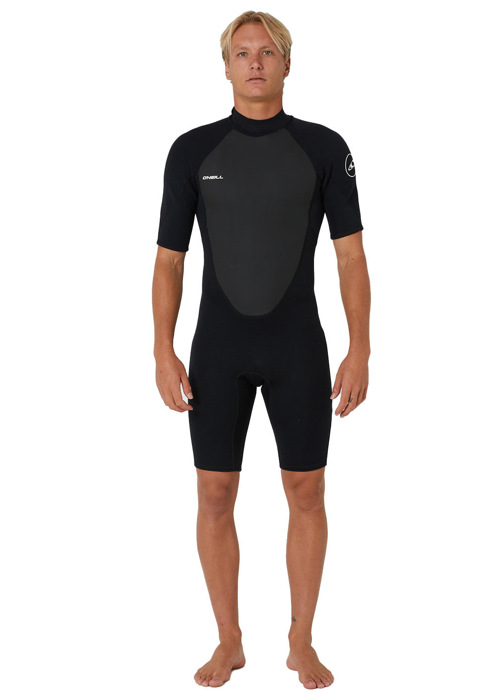 O'Neill Men's Reactor II SS 2mm Back Zip Spring Wetsuit for Surfing, Diving & Water Sports - Thermal Protection in Cool Waters