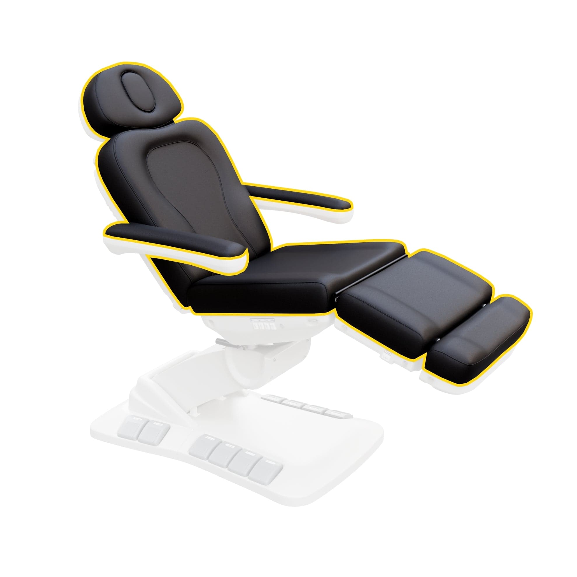 2246EB Treatment Chair Replacement Cushions - Durable & Comfortable Seat Cushions for Massage & Beauty Salon Chairs - Perfect for Spa, Clinic & Therapy Sessions